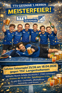 Meisterfeier 1. Herren klein